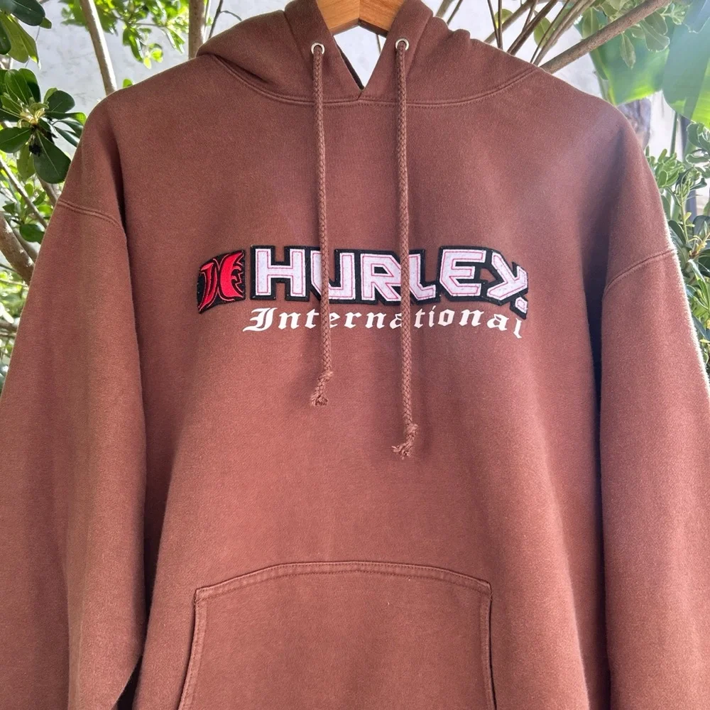 Vintage Y2K Hurley International Freedom Coalition Surf Skate Hoodie